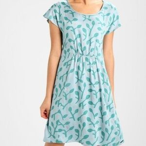 Anthropology Numph lightweight Pastel Blue Feminine Flirty Knee Length Dress